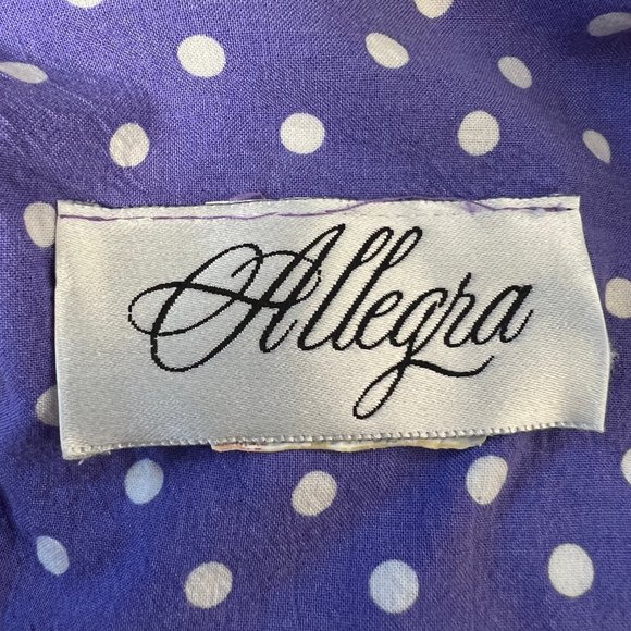 Vintage Cottagecore Puff Sleeve Button Up Pleated Midi Short Sleeve Summer Dress - Picture 7 of 9